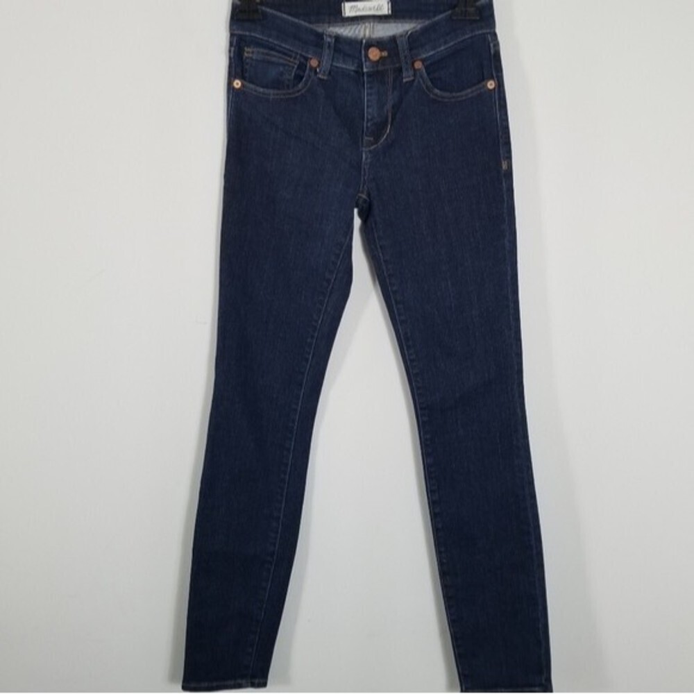 Madewell Skinny Skinny Blue Denim Jeans Sz 24